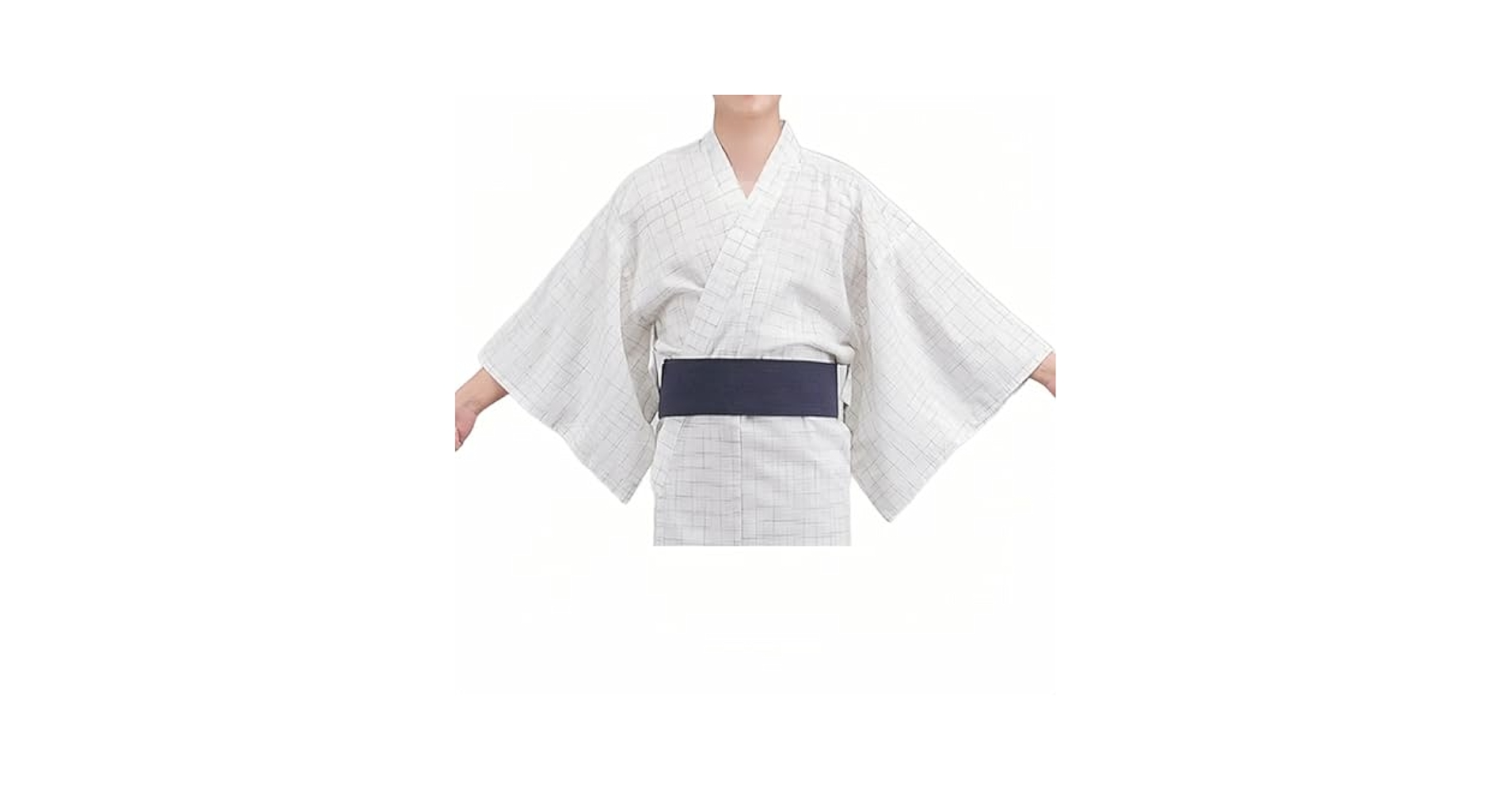 Amazon | [YIZELVDUI] 浴衣 メンズ セット 和服 ワンタッチ角帯